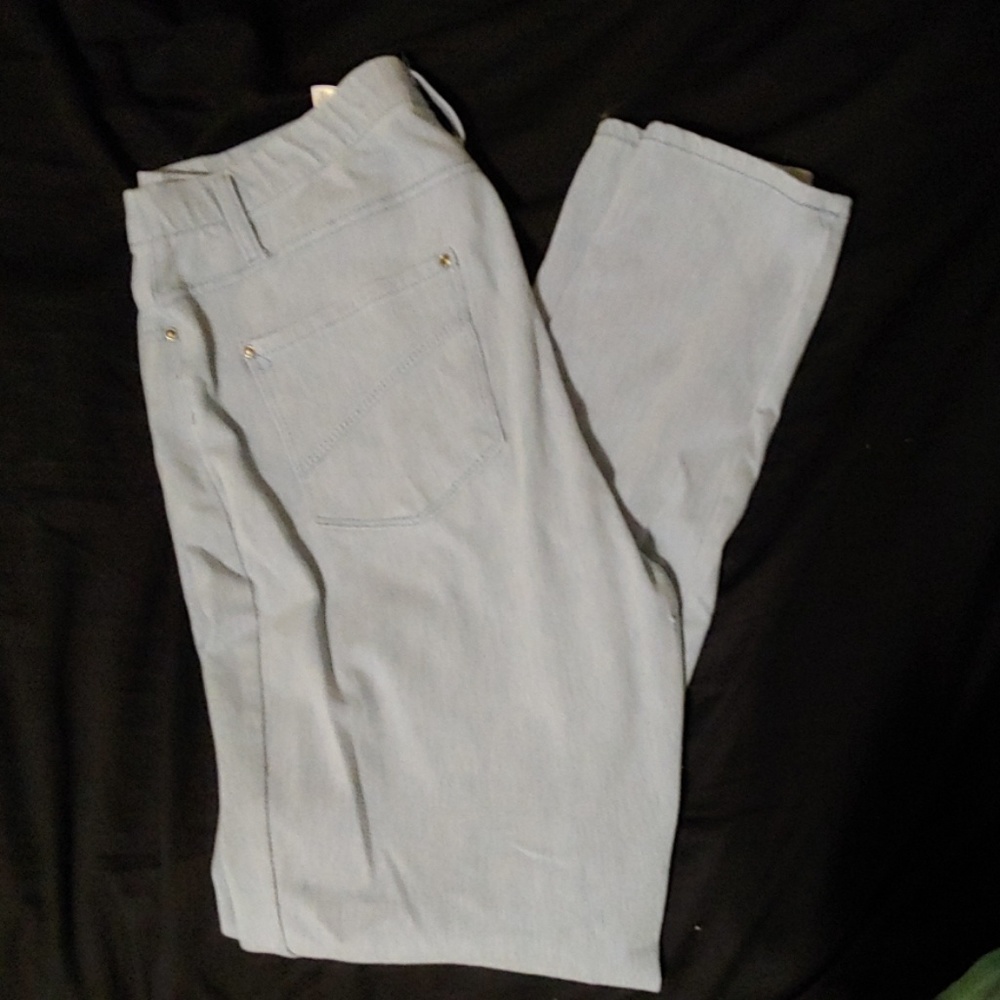 Light blue mom jeans